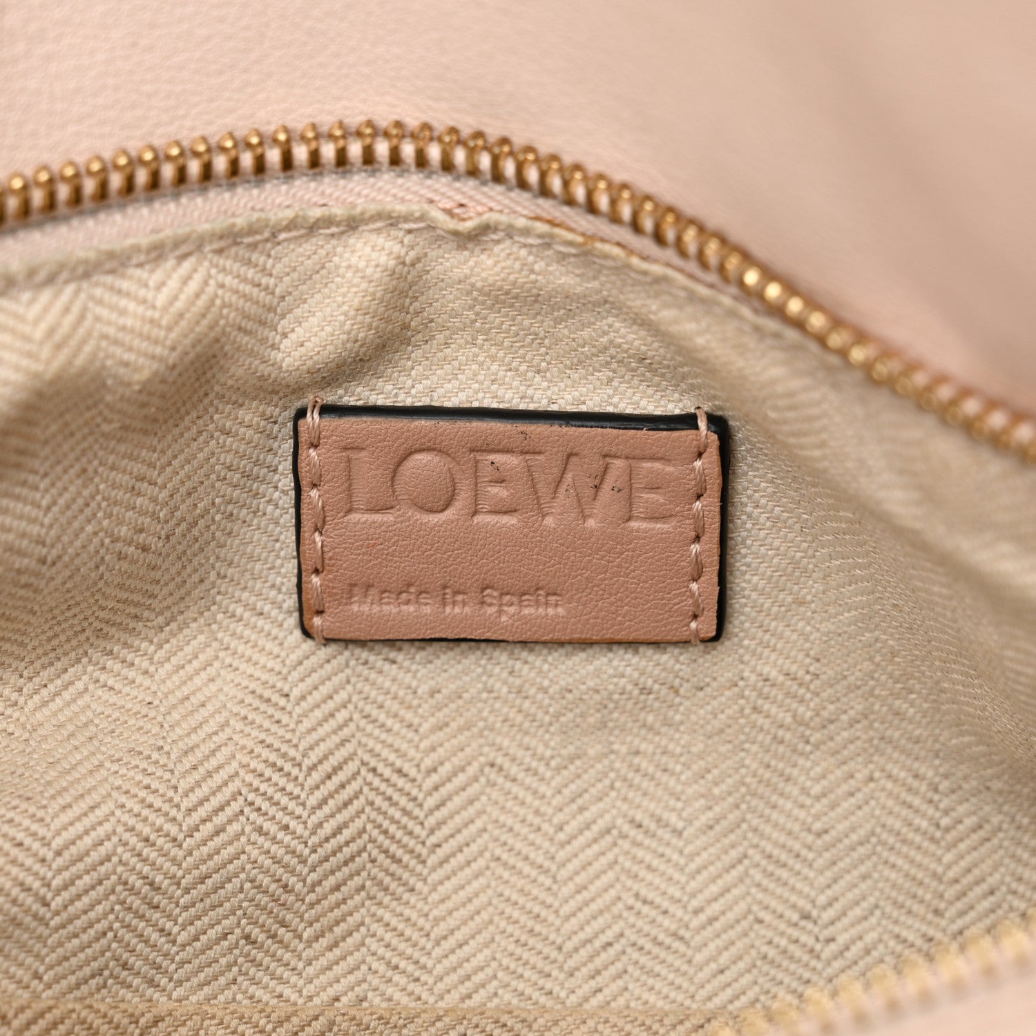Loewe Calfskin Suede Small Puzzle Bag Blush 6 of 11