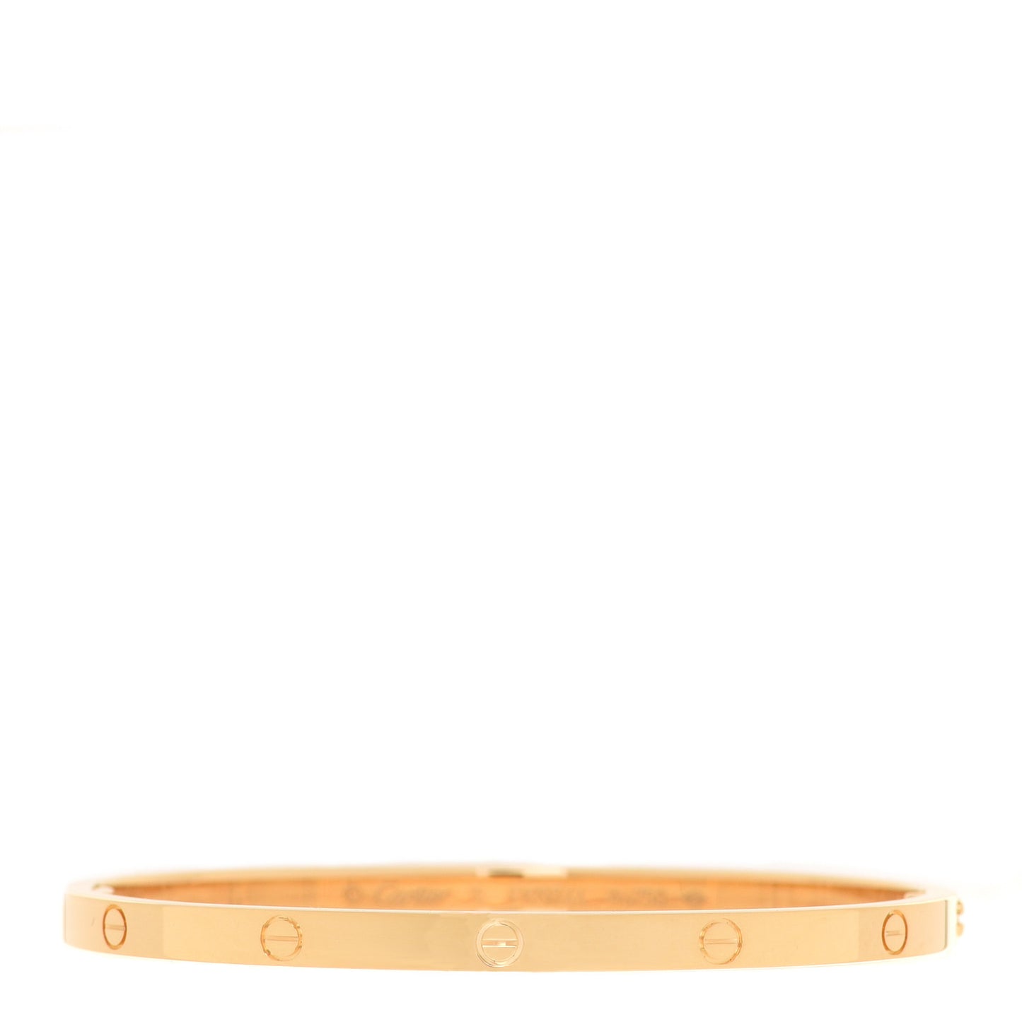 18K Yellow Gold Small LOVE Bracelet 16