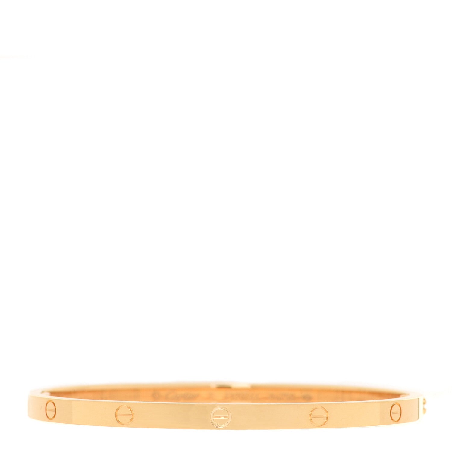 Cartier 18K Yellow Gold Small LOVE Bracelet 16 1 of 6