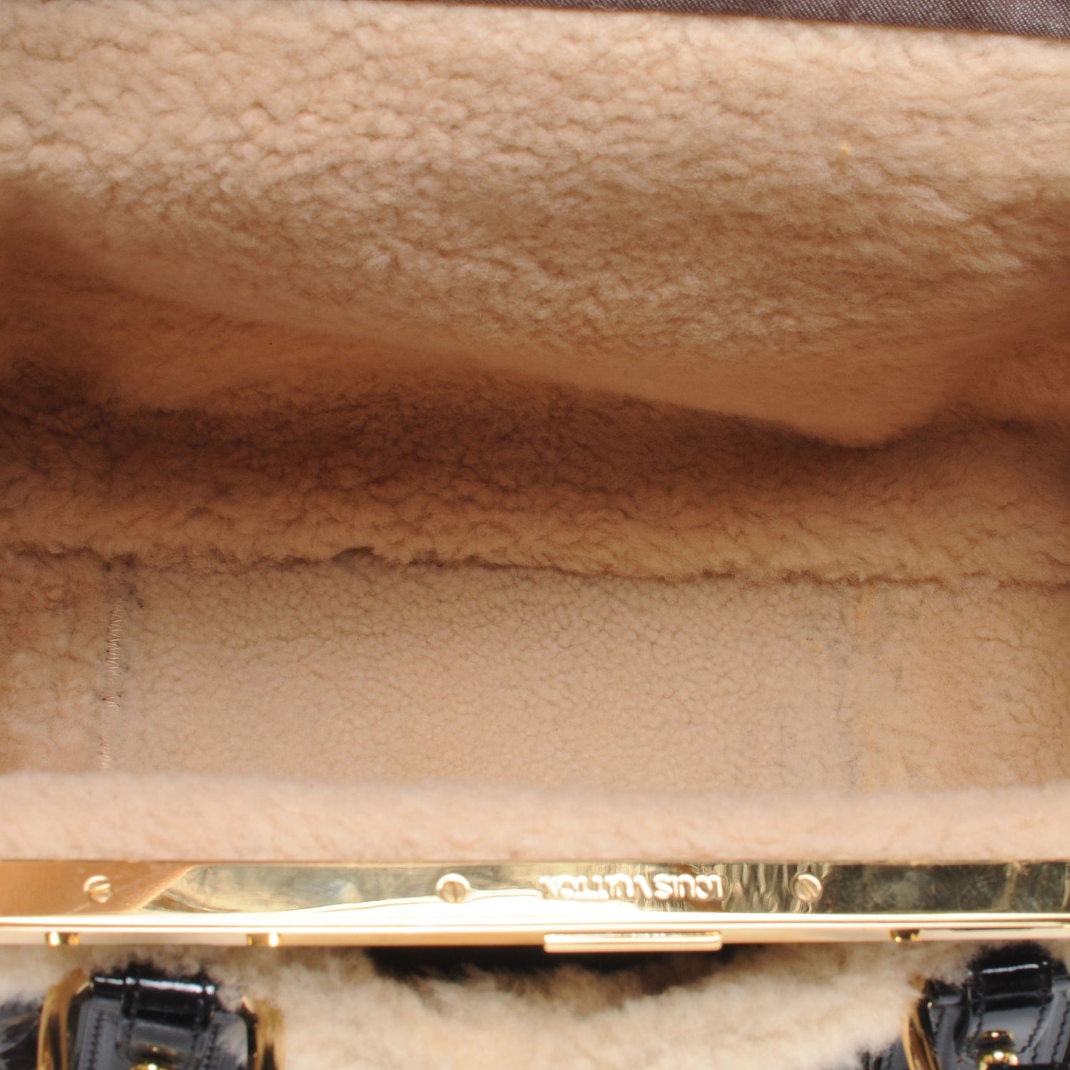 Louis Vuitton Monogram Shearling Storm Bag 5 of 7