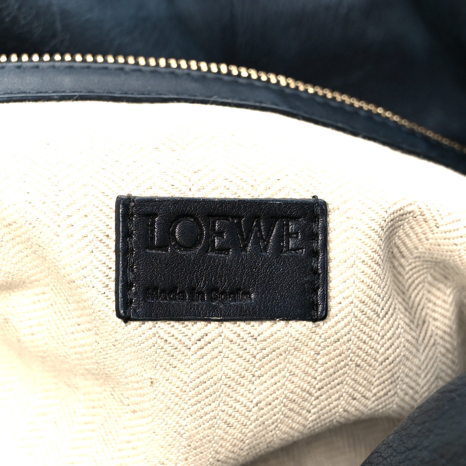 Loewe Calfskin Large Flamenco Knot Bag Black 6 of 10