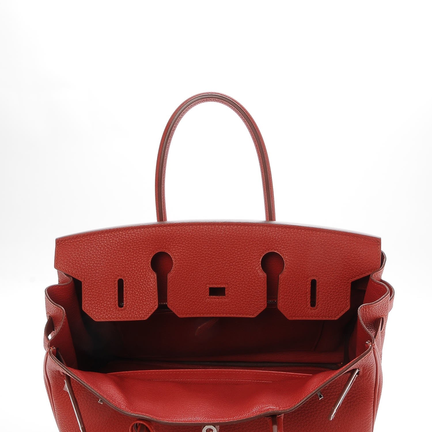 Hermes Togo Birkin 30 Vermillion 9 of 31
