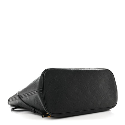 Louis Vuitton Empreinte Monogram Giant Neverfull MM Black 5 of 14