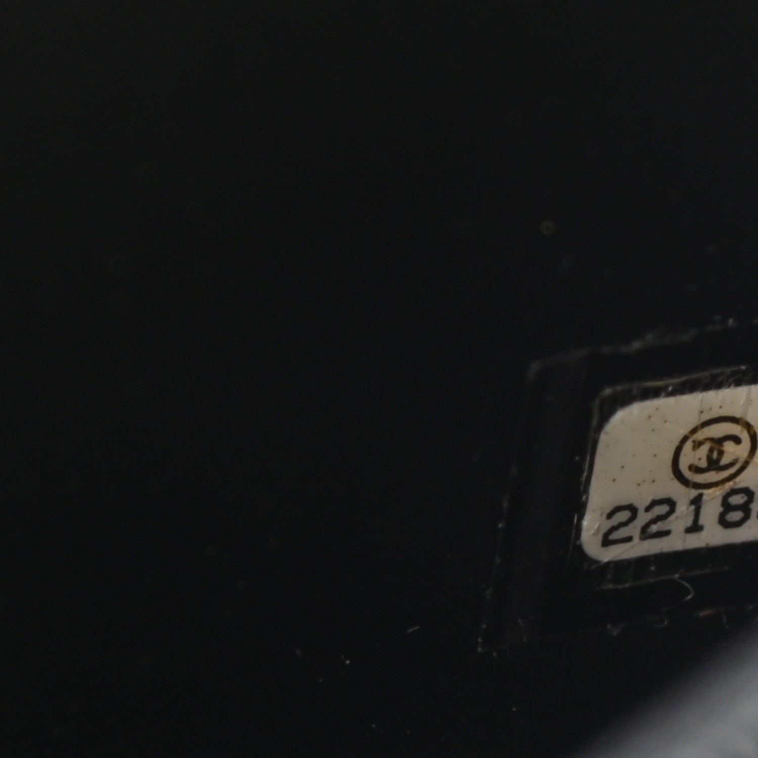 Chanel Caviar Patent Small CC Contour Zip Around Wallet Black 7 of 8