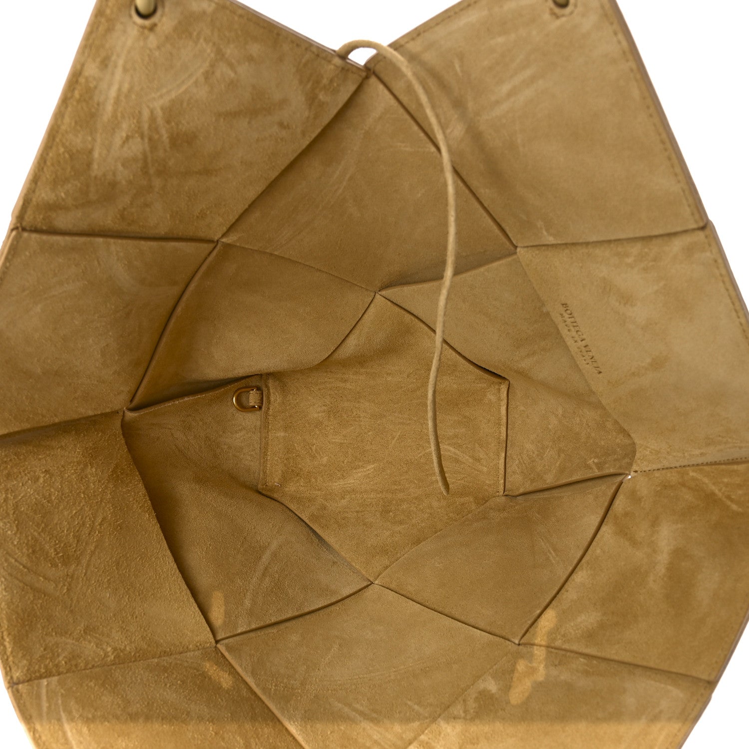 Bottega Veneta Suede Maxi Intrecciato Tote Cane Sugar Tapioca 5 of 12