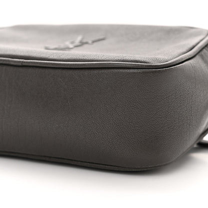 Saint Laurent Lambskin Monogram Lou Belt Bag Asphalt 11 of 16