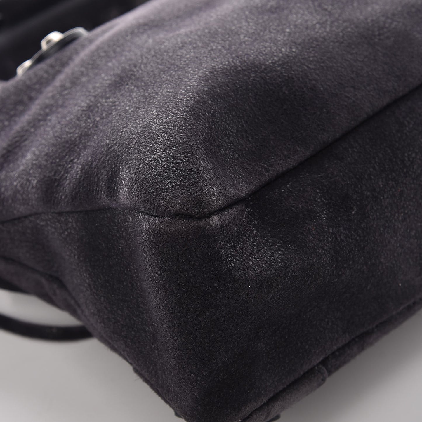 Craquele Calfskin First Bleu Obscur
