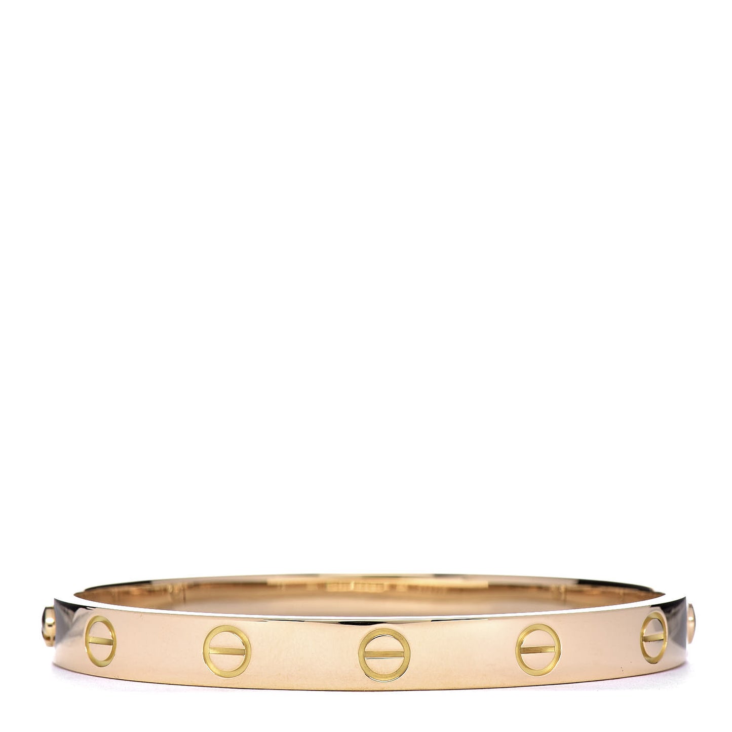 18K Yellow Gold LOVE Bracelet 16