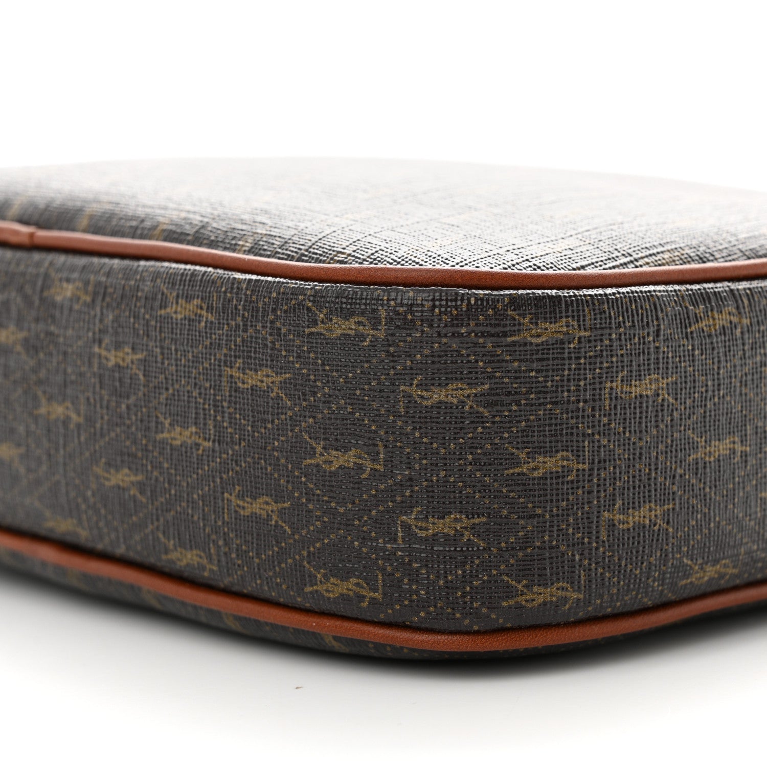 Saint Laurent Canvas Smooth Calfskin Le Monogramme Small Camera Bag Chestnut 9 of 9