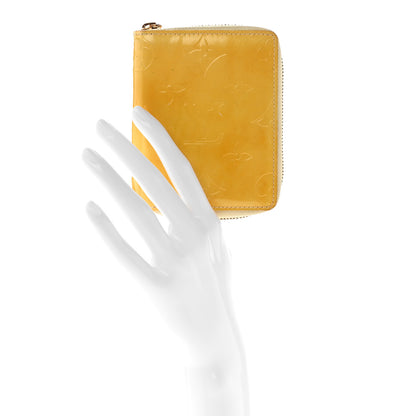 Louis Vuitton Vernis Broome Zip Wallet Jaune Passion 2 of 8