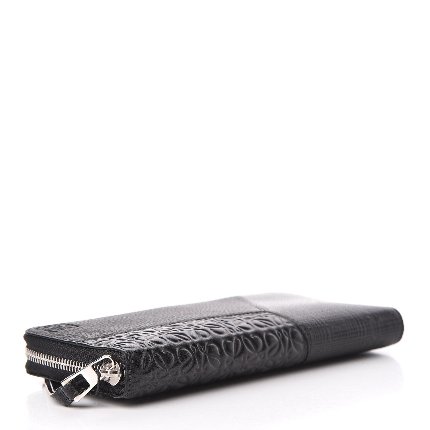 Loewe Calfskin Puzzle Open Wallet Black 4 of 10