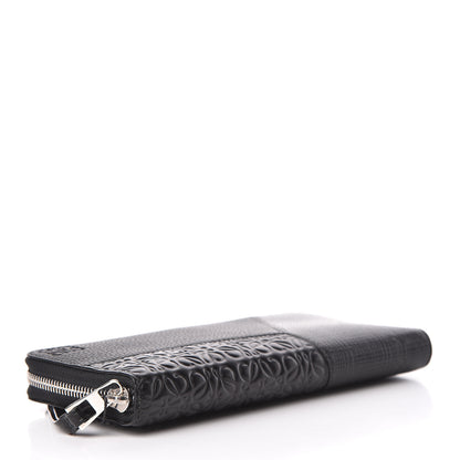 Loewe Calfskin Puzzle Open Wallet Black 4 of 10