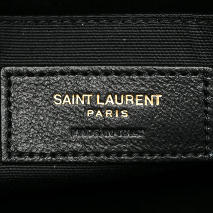 Saint Laurent Calfskin Matelasse Monogram Lou Camera Bag Dark Beige 5 of 7