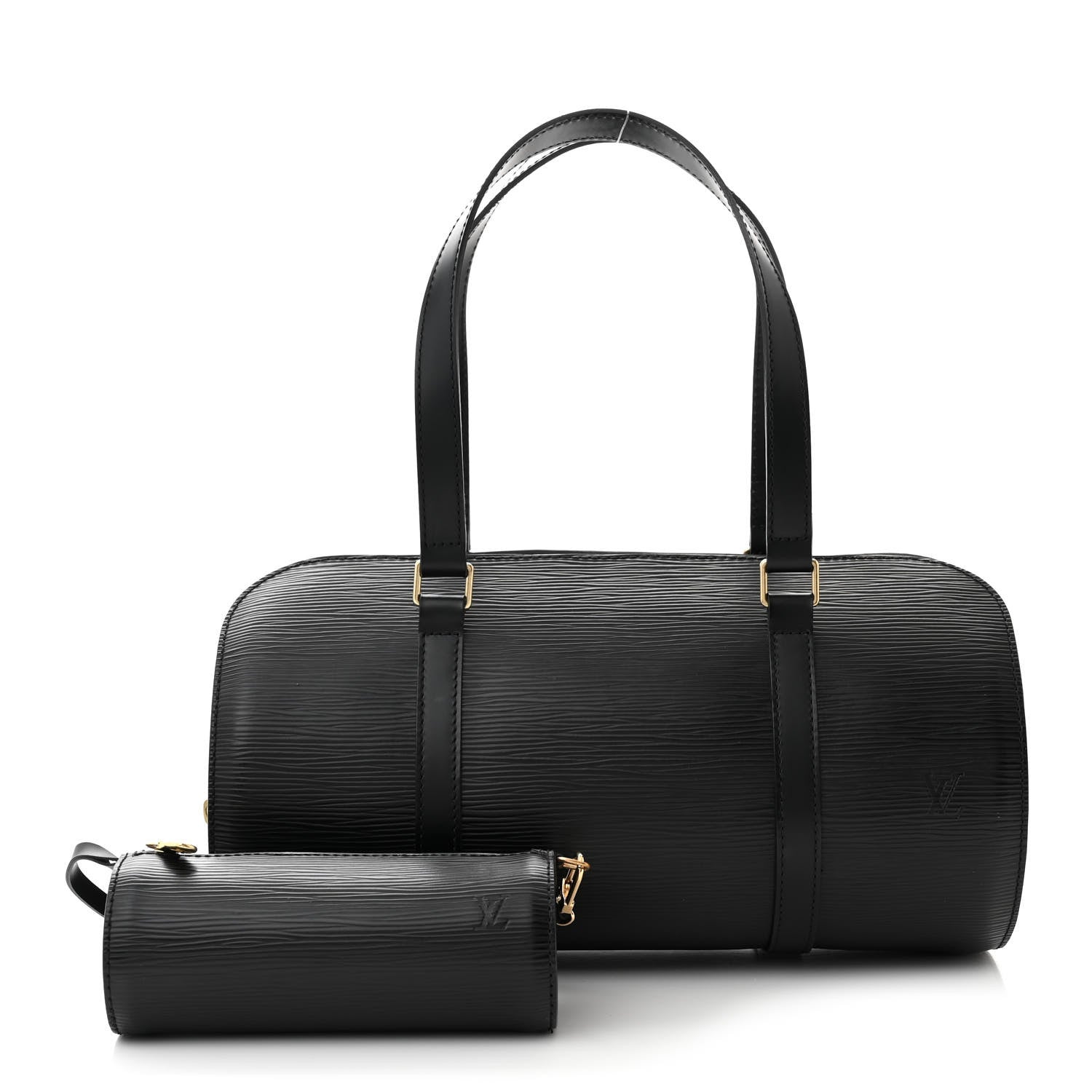 Louis Vuitton Epi Soufflot Black 3 of 11