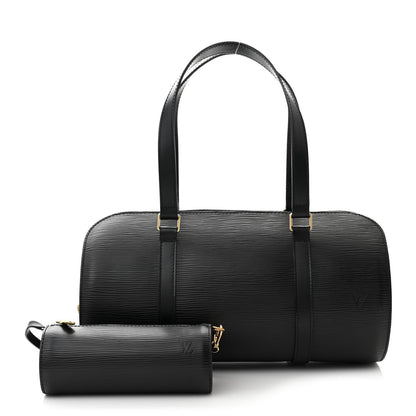 Louis Vuitton Epi Soufflot Black 3 of 11