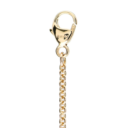 David Yurman 18K Yellow Gold Citrine 4mm Kids Chatelaine Bracelet 3 of 4