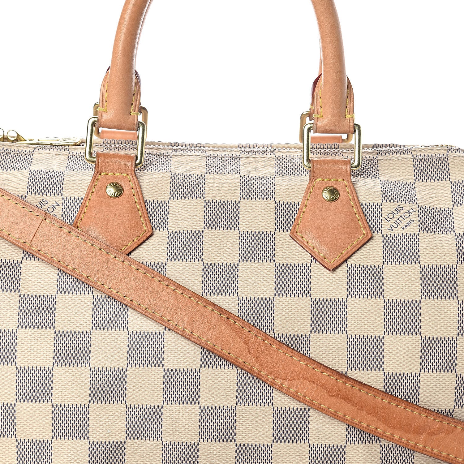 Louis Vuitton Damier Azur Speedy Bandouliere 25 8 of 11