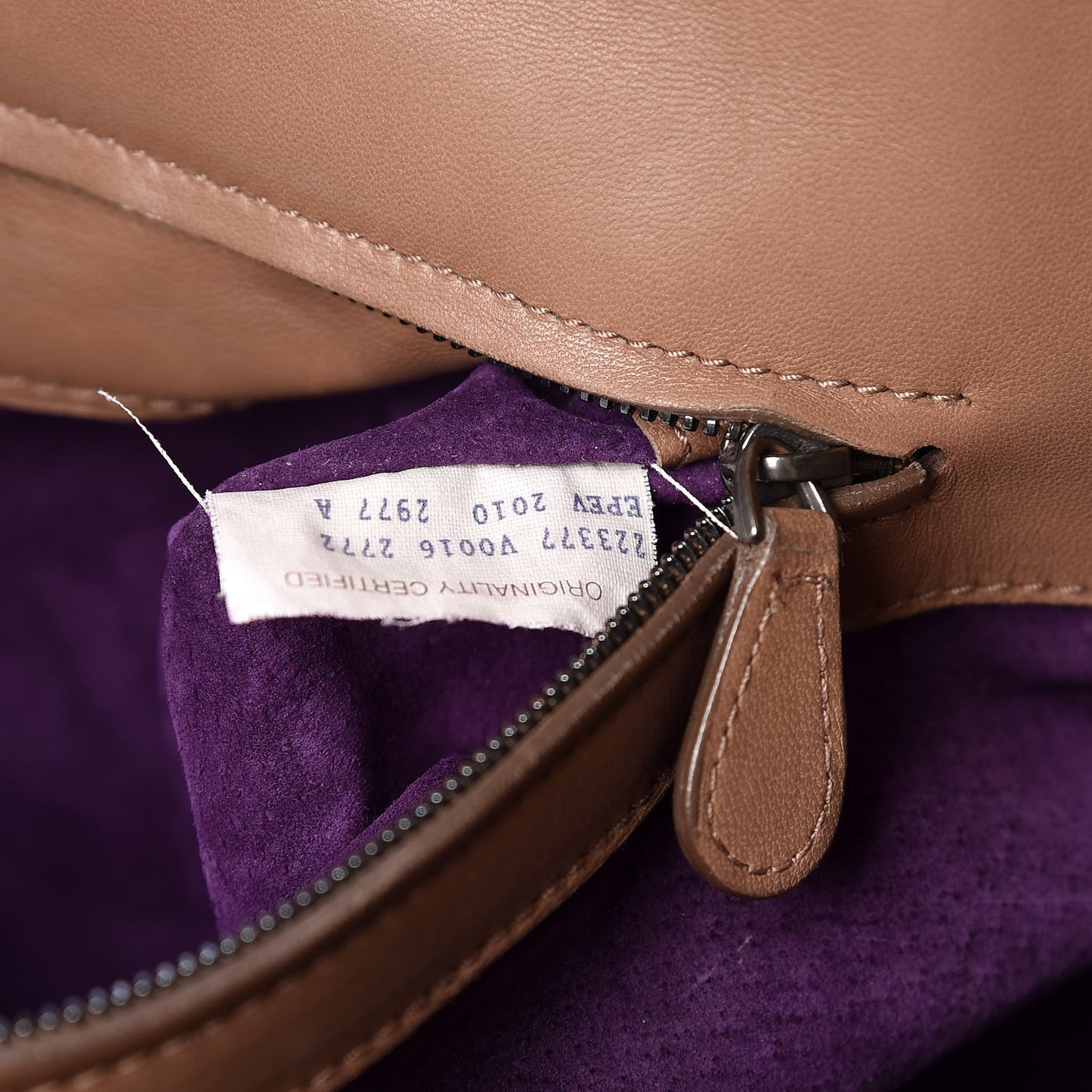 Nappa Intrecciato Milano Tote Toffee