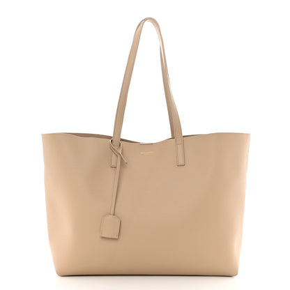 Saint Laurent Calfskin Large Shopping Tote Dark Beige 3 of 11