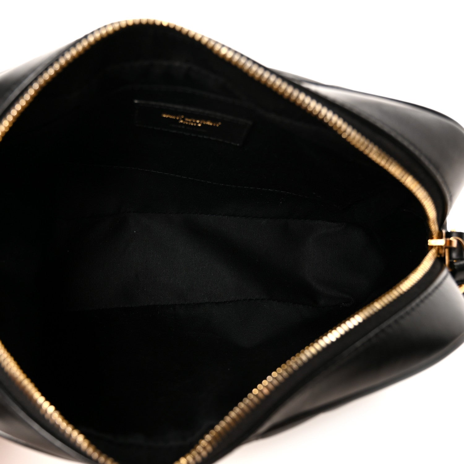 Saint Laurent Calfskin Matelasse Monogram Lou Camera Bag Black 5 of 10