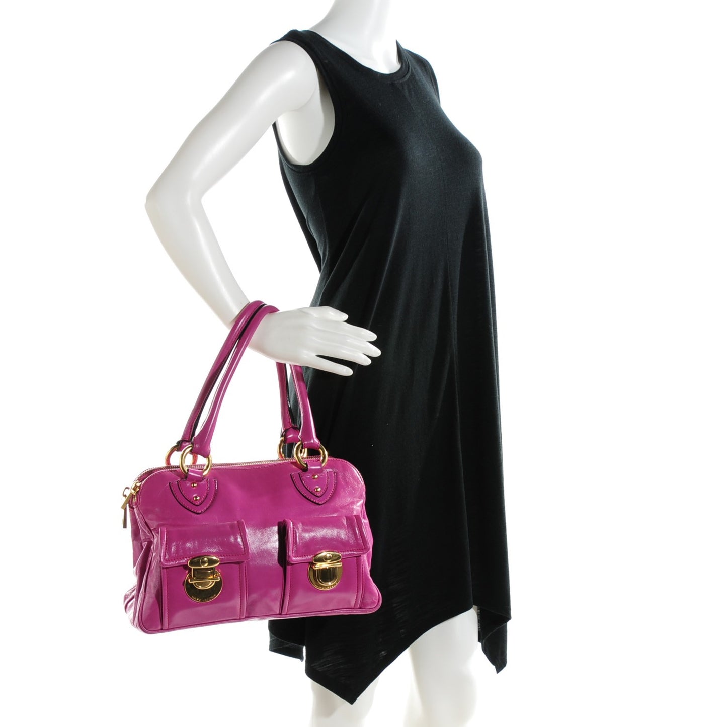 Calfskin Blake Fuchsia