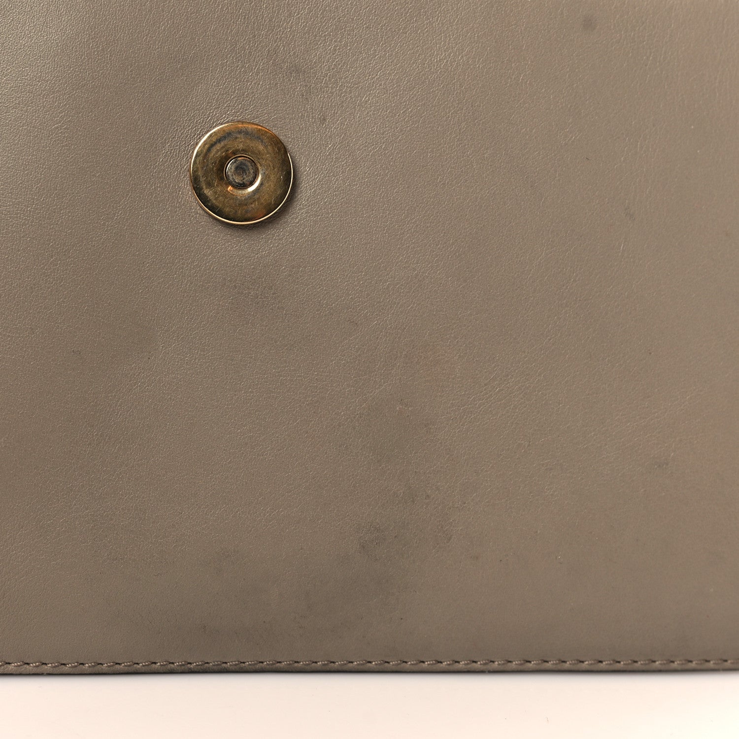 Chloe Suede Calfskin Small Faye Shoulder Bag Motty Grey 11 of 11