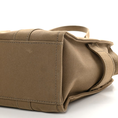 Marc Jacobs Cotton Canvas Medium The Traveler Tote Bag Slate Green 8 of 8