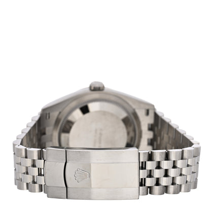 Rolex Stainless Steel 18K White Gold 36mm Oyster Perpetual Datejust Watch Mint Green 126234 3 of 5