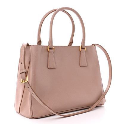 Prada Saffiano Lux Medium Tote Cammeo 3 of 13