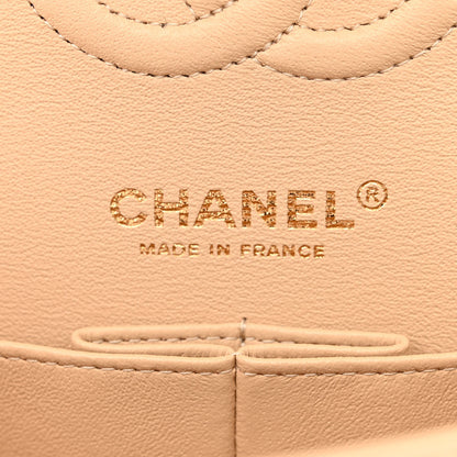 Chanel Caviar Quilted Small Double Flap Beige 7 of 11