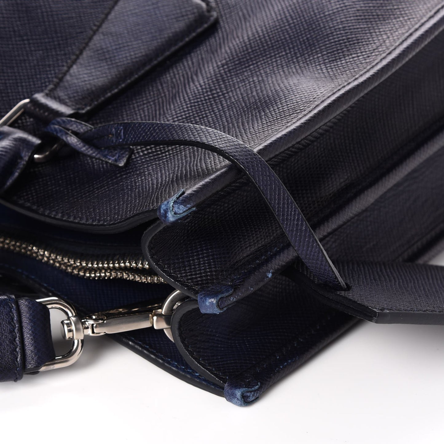 Saffiano Cuir Double Handle Tote Baltico