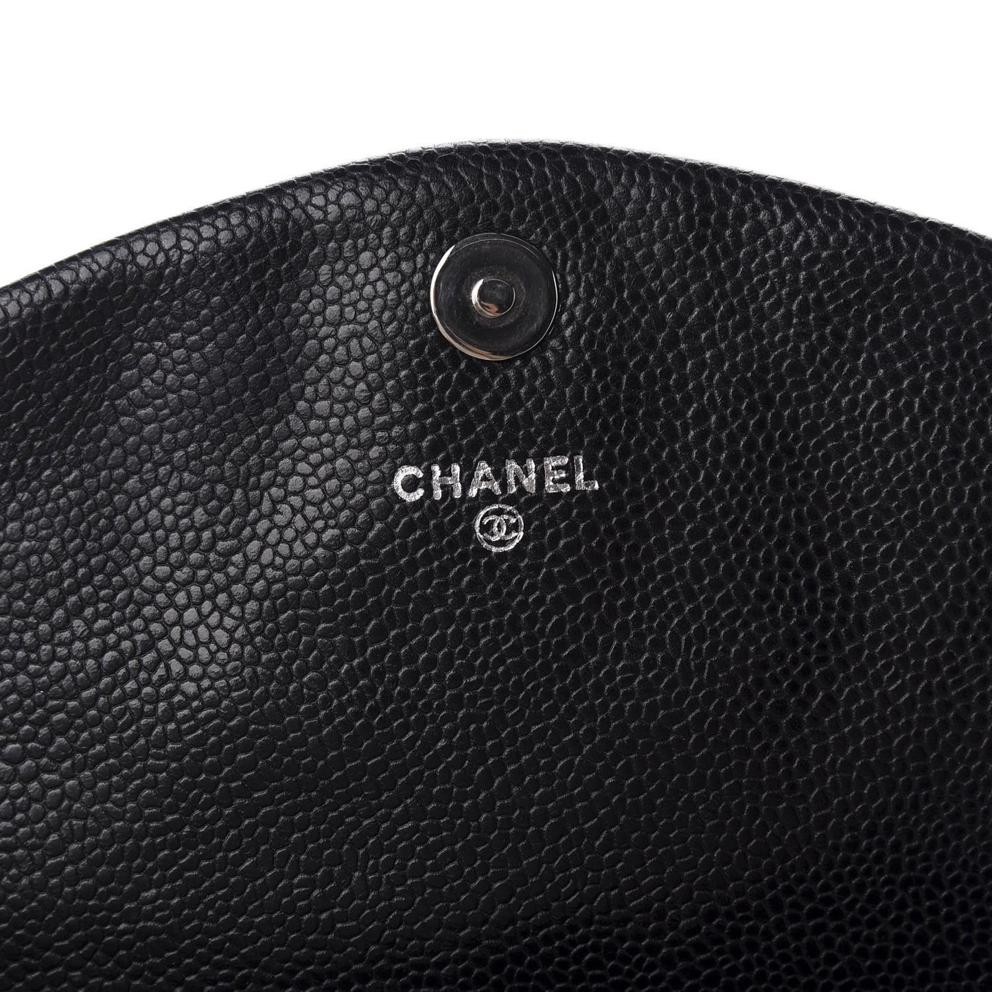 Caviar Half Moon Wallet On Chain WOC Black