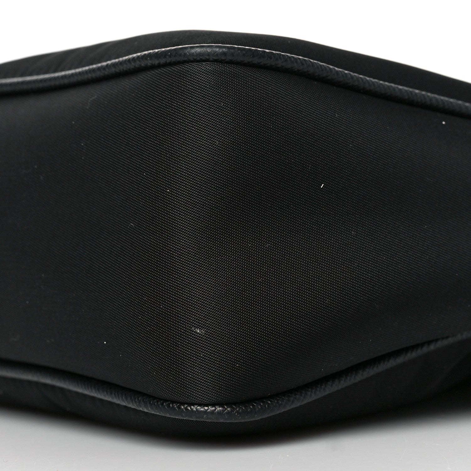 Prada Re-Nylon Saffiano Pocket Zippered Shoulder Bag Black 9 of 9