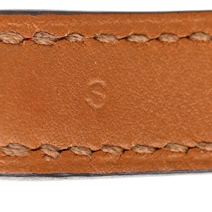 Hermes Epsom Rivale Double Tour Bracelet S Rouge Casaque 6 of 7
