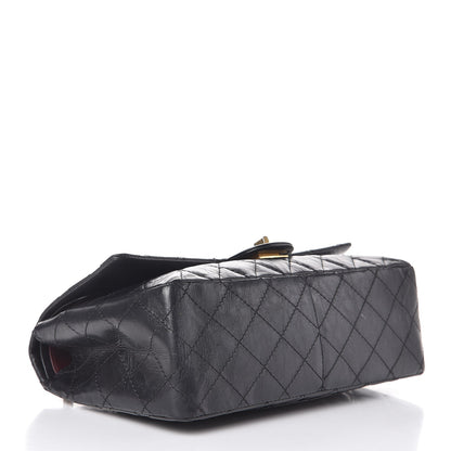 Chanel Aged Calfskin Quilted 2.55 Reissue 226 Flap Black 4 of 9