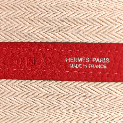 Hermes Negonda Garden Party TPM 30 Rouge Garance 5 of 10