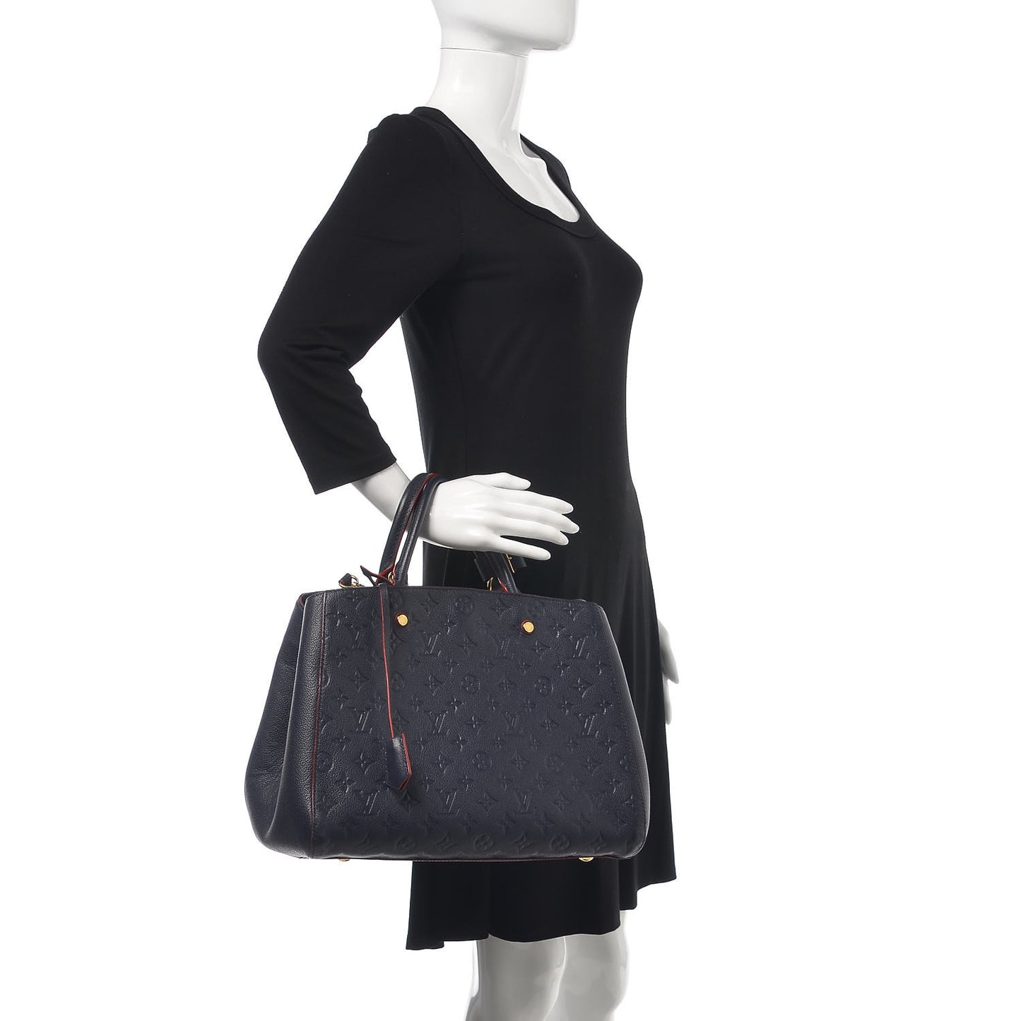Empreinte Montaigne GM Marine Rouge