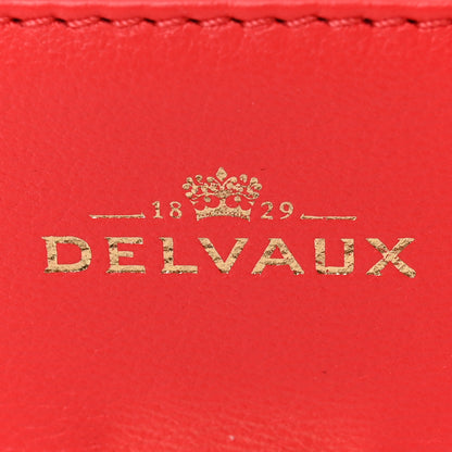 Delvaux Calfskin MM Tempete Satchel Coral 7 of 11