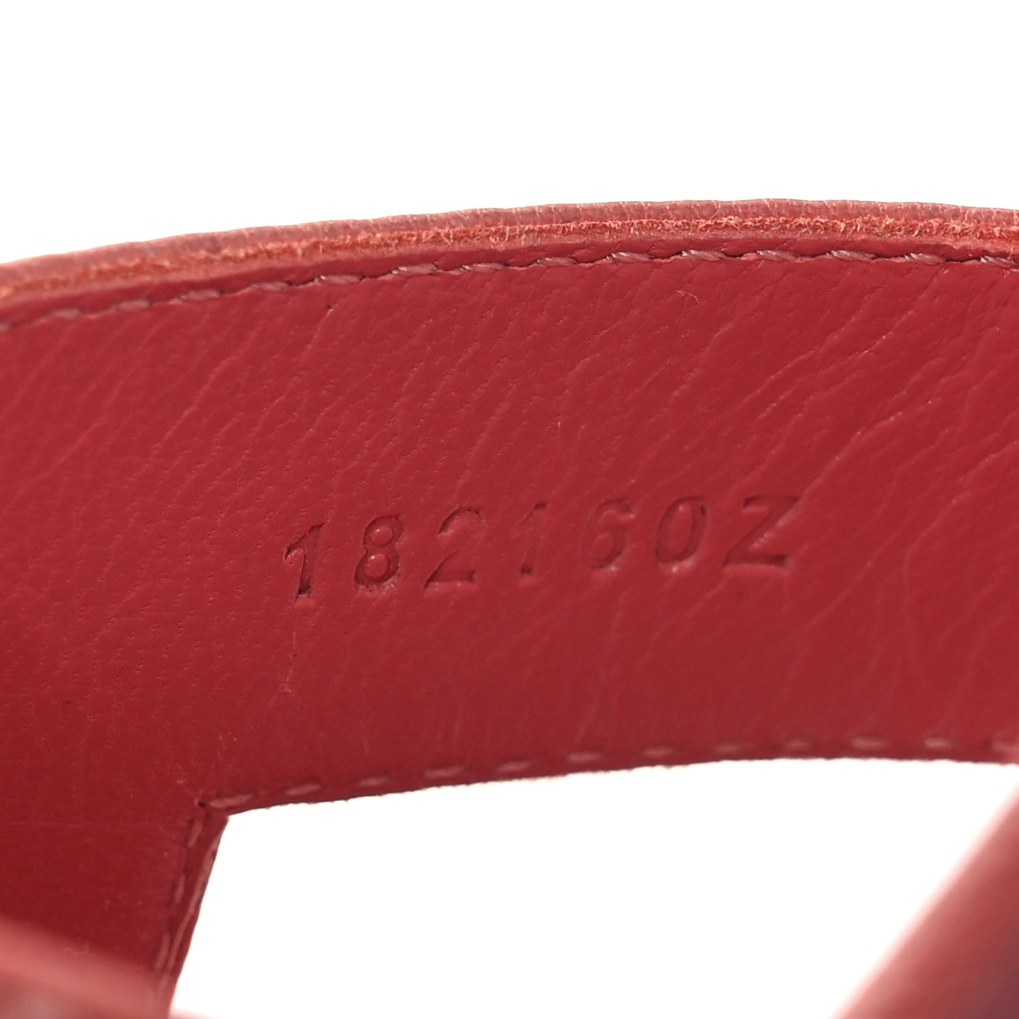 Goatskin Oran Sandals 37 Rouge Blush