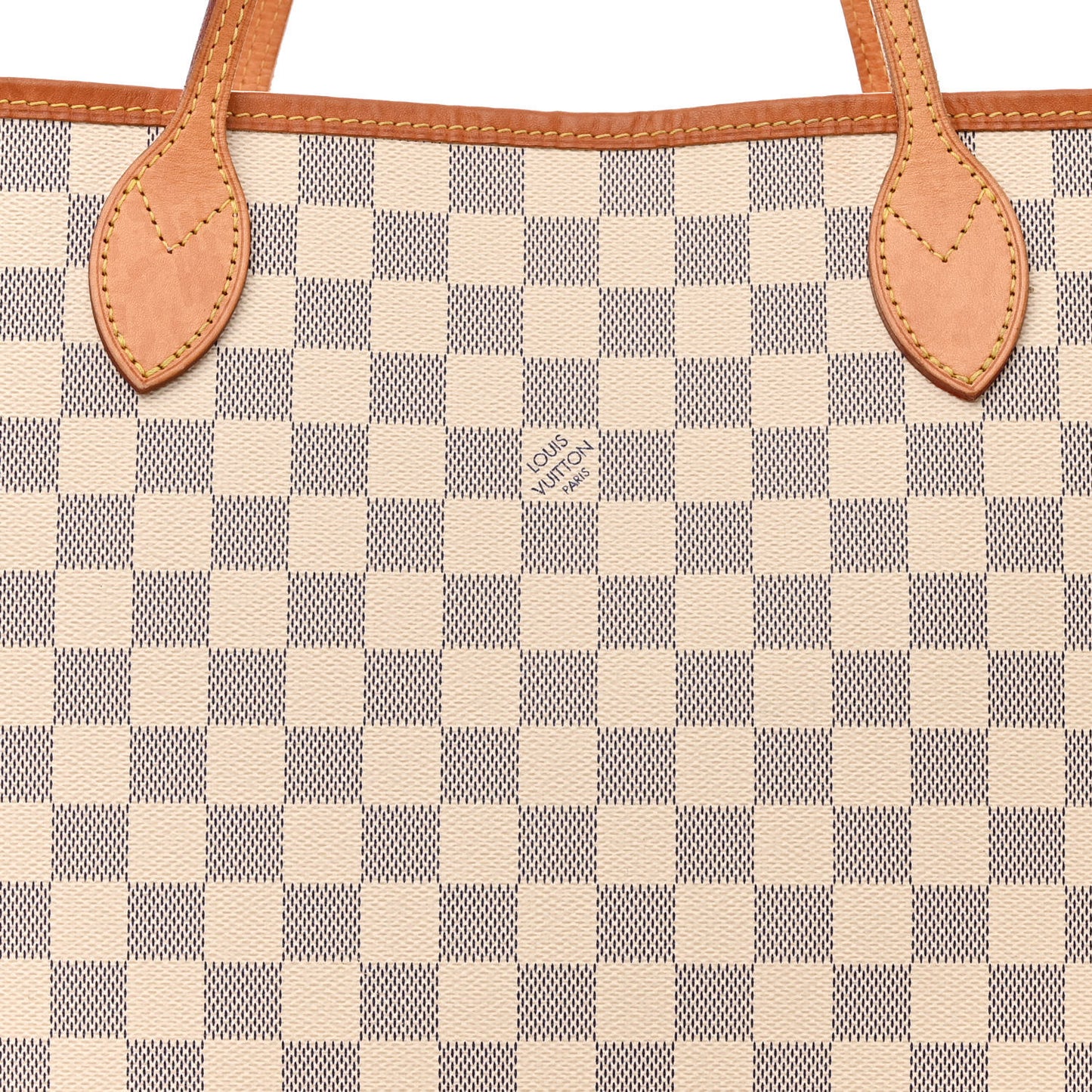 Damier Azur Neo Neverfull MM Rose Ballerine