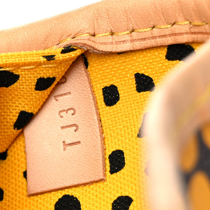 Louis Vuitton Monogram Kusama Waves Neverfull MM Yellow 7 of 16