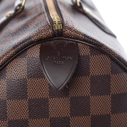 Louis Vuitton Damier Ebene Speedy 30 8 of 9