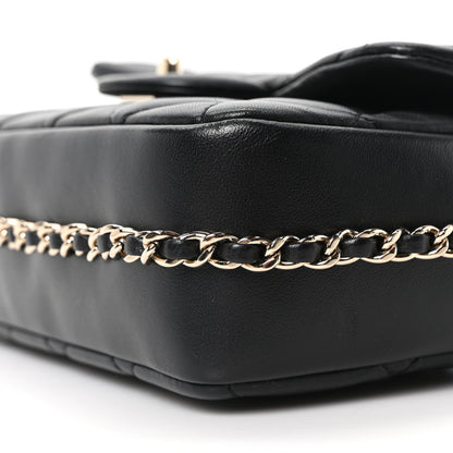 Chanel Lambskin Quilted Small My Precious Flap Black 10 of 10