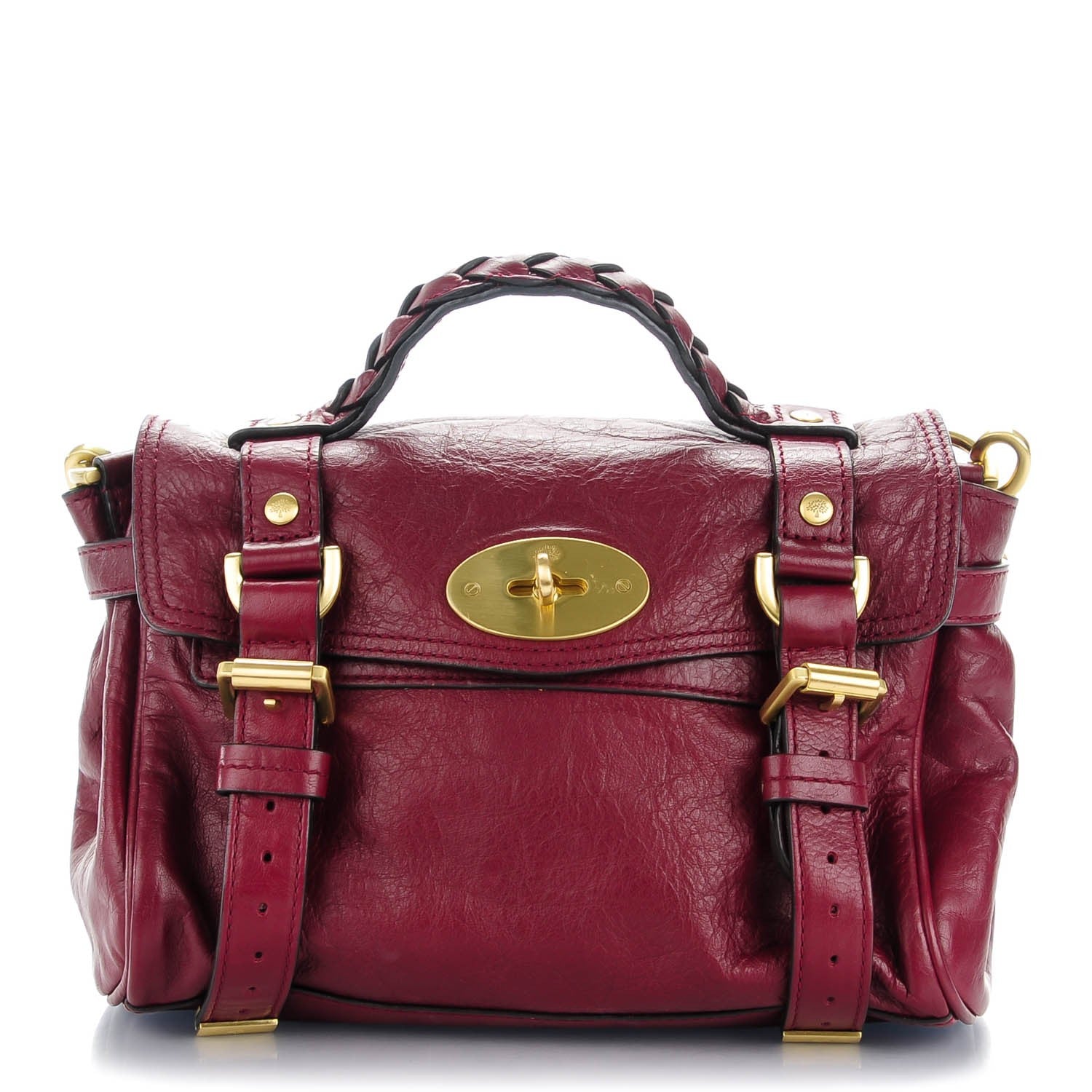 Mulberry Soft Buffalo Mini Alexa Conker 1 of 7