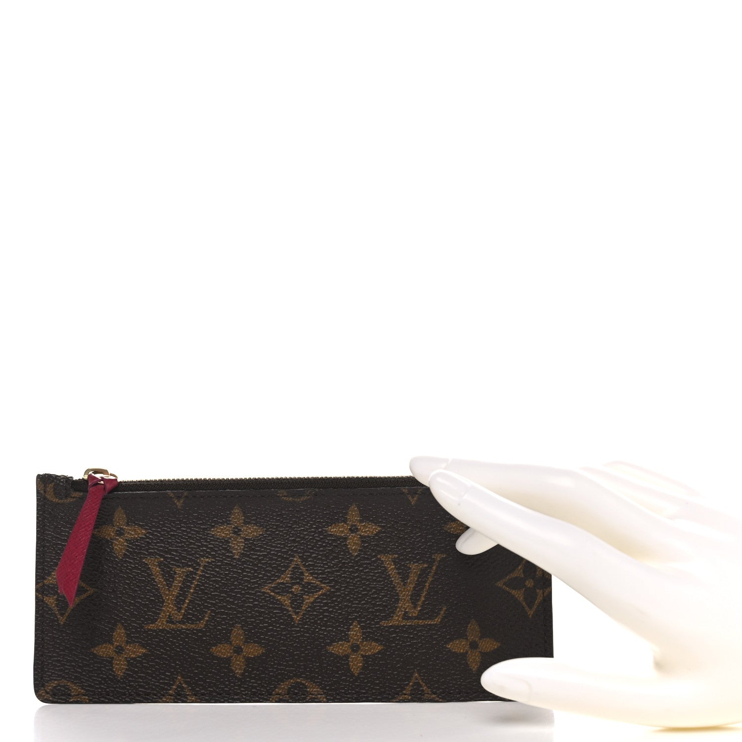 Louis Vuitton Monogram Josephine Wallet Zippered Insert Fuchsia 2 of 6