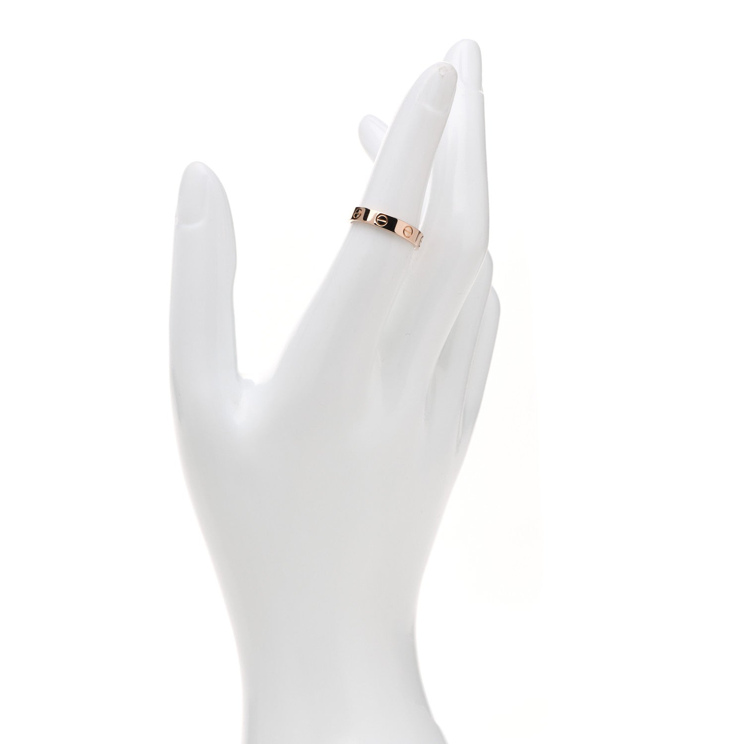 Cartier 18K Pink Gold 3.5mm LOVE Wedding Band Ring 52 6 2 of 4