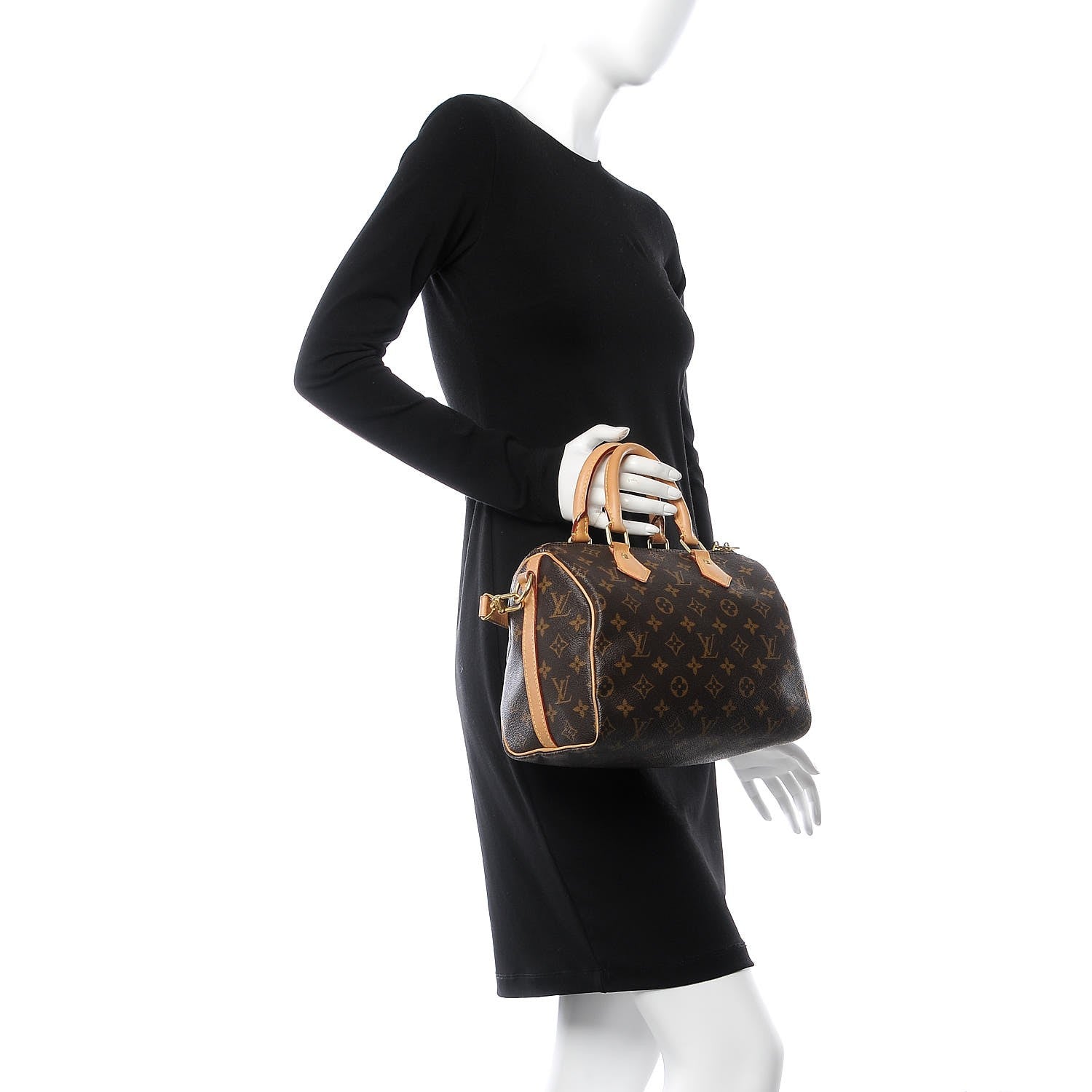 Louis Vuitton Monogram Speedy Bandouliere 25 2 of 10