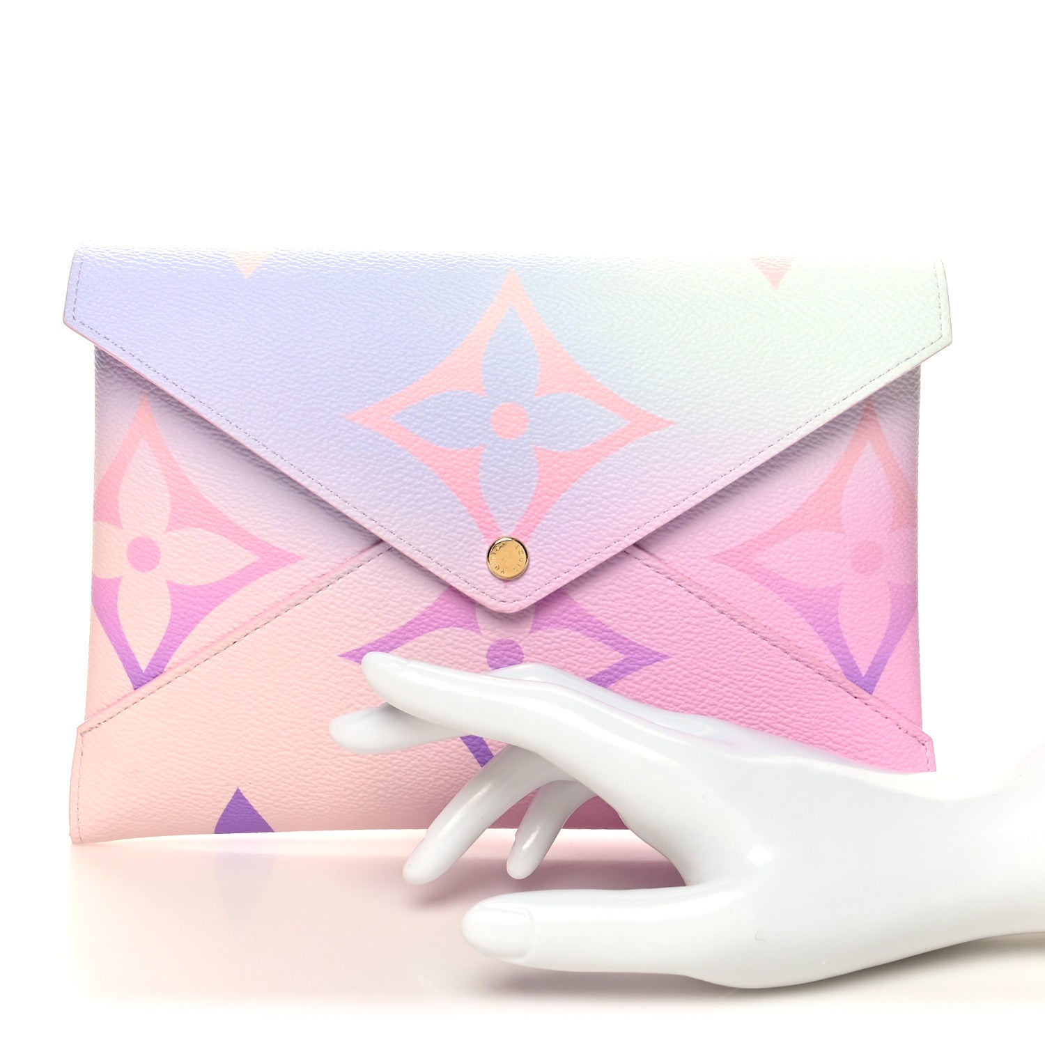 Louis Vuitton Monogram Giant Spring In The City Large Kirigami Pochette Sunrise Pastel 2 of 10