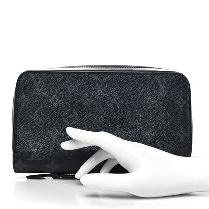 Louis Vuitton Monogram Eclipse Zippy XL Wallet 2 of 9