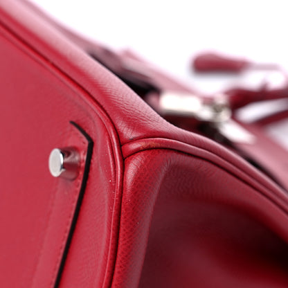 Hermes Epsom Birkin 30 Rouge Grenat 9 of 12